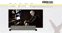Desktop Screenshot of extratours-konzertbuero.de
